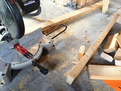 Ahhhh….the smell of fresh cut lumber!