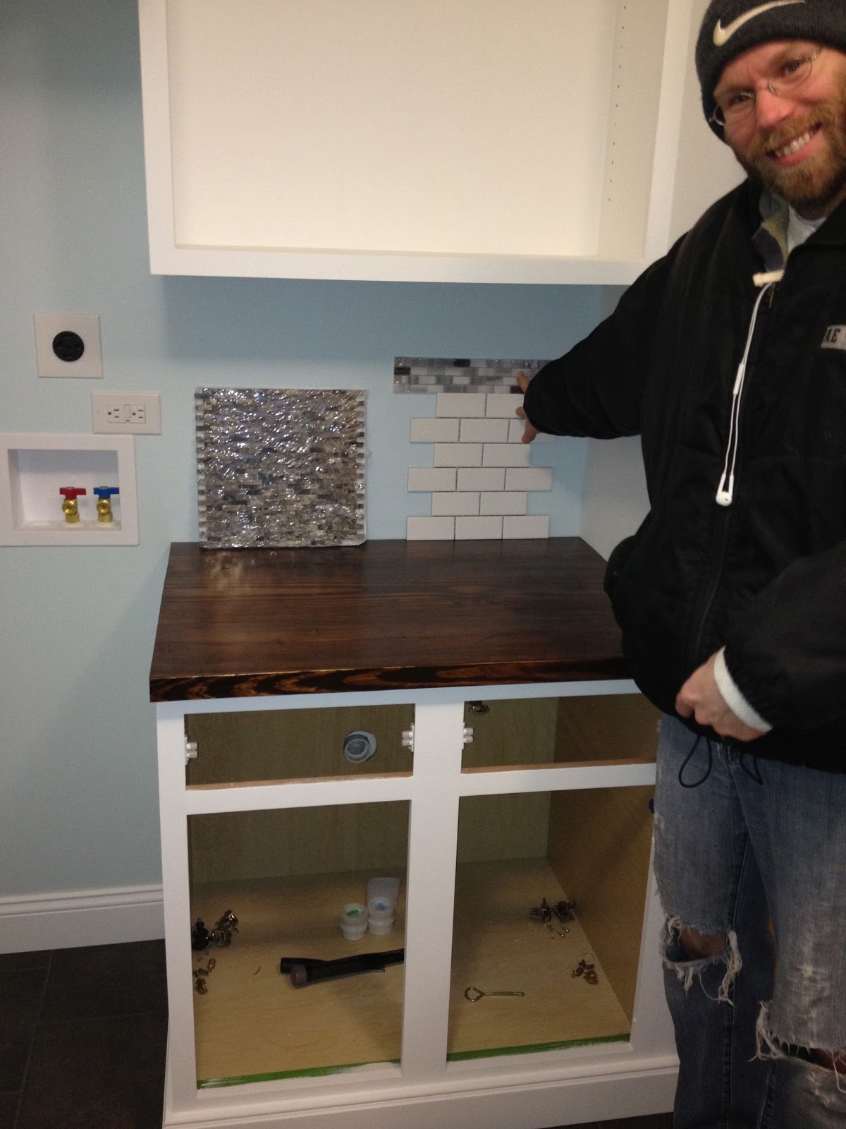 Clutter Room Backsplash